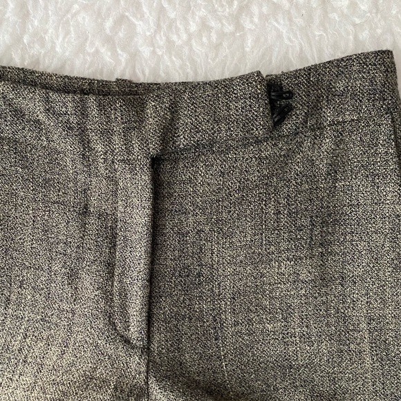 Mango MNG black and tan tweed pants 2 - Picture 5 of 9